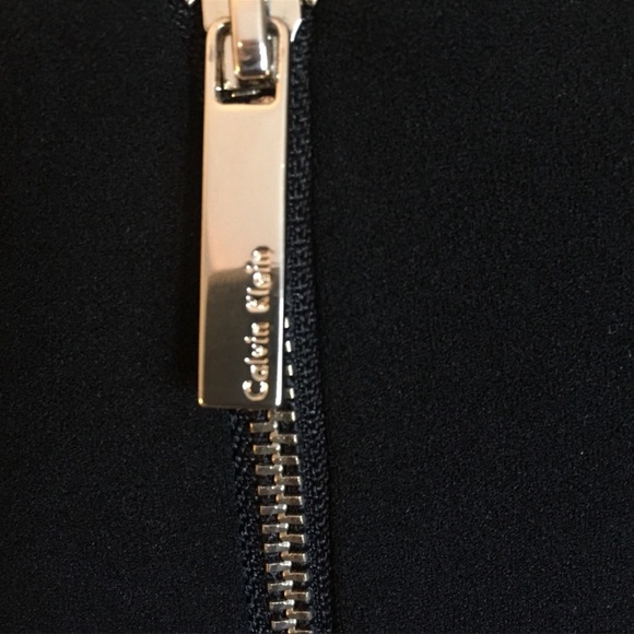 Calvin Klein black sheath dress size 10. Beautiful, well made dress!! - Picture 4 of 7